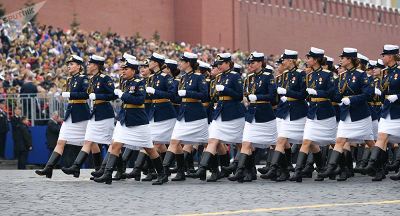 Russia’s aerospace defense servicewomen make 1st appearance at V-Day Parade