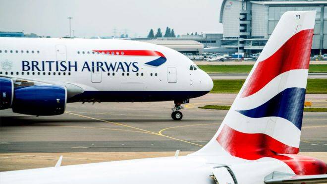 First flight of British Airways to land IIA tomorrow