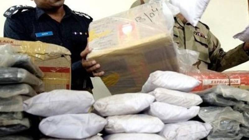 Ex-MPA’s son among two held with 160kg hashish in Bahawalpur