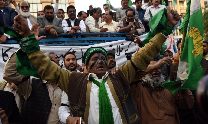 Authorities register case against opposition for holding rally in Lahore