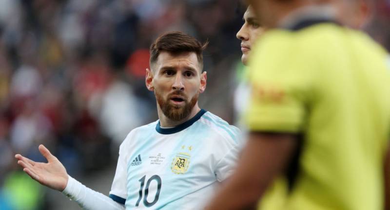 Lionel Messi banned from international football for three months