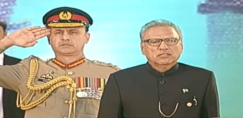We are for Kashmiris and they are for us: President Alvi