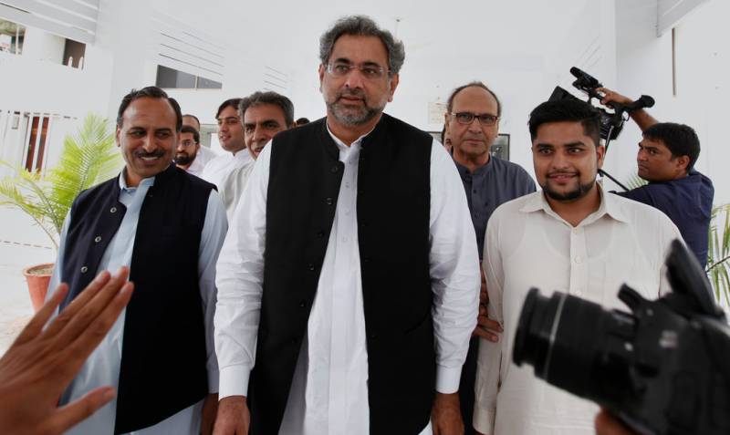 Physical remand of Shahid Khaqan Abbasi extended for 14 days in LNG case 