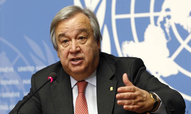 UN Secretary General urges Pakistan, India to deal Kashmir issue through dialogue