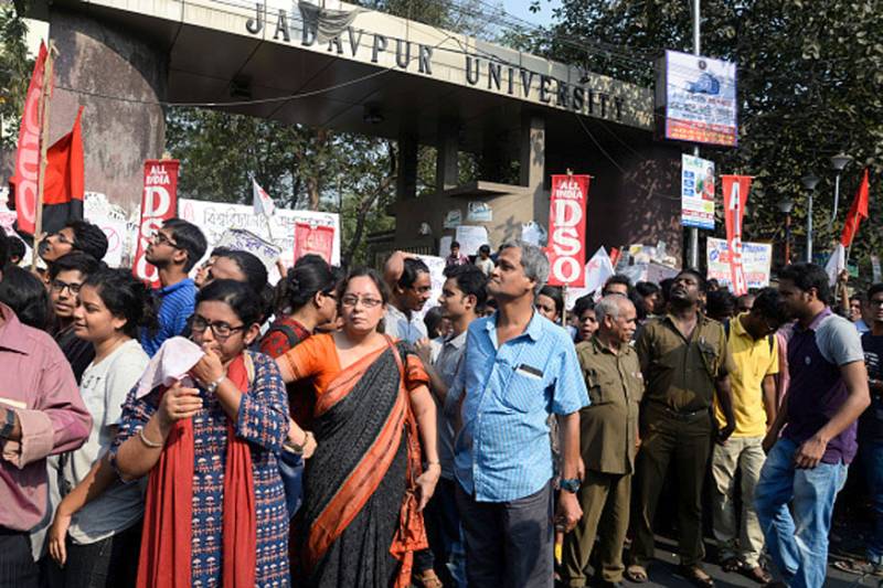 BJP Bengal leader calls student protesters 'communists', 'anti-nationals' 