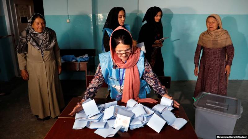 Afghan electoral authority warns candidates against early victory announcements