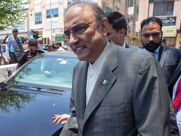 Asif Zardari backs JUI-F's 'Azadi March'