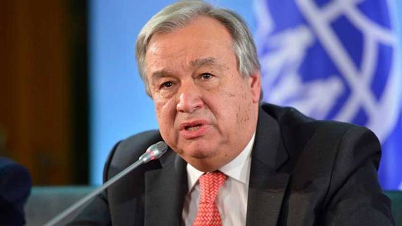 UN chief reiterates concern over situation in Indian occupied Kashmir
