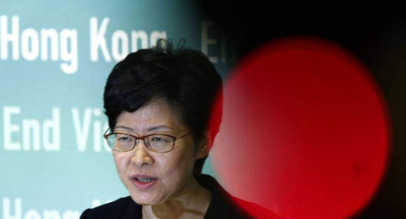 Hong Kong chief Lam warns military could step in if situation 'becomes bad'