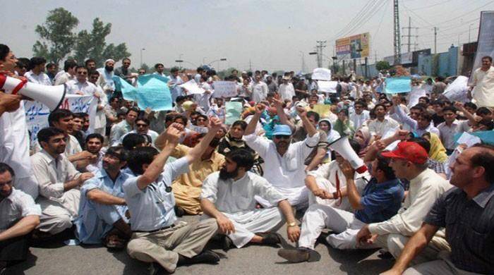 Doctors, staff protest against MTI Act across Punjab