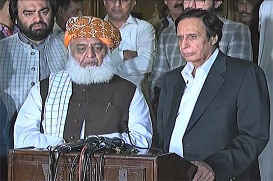 Pervaiz Elahi likely to meet again with JUI-F chief today 