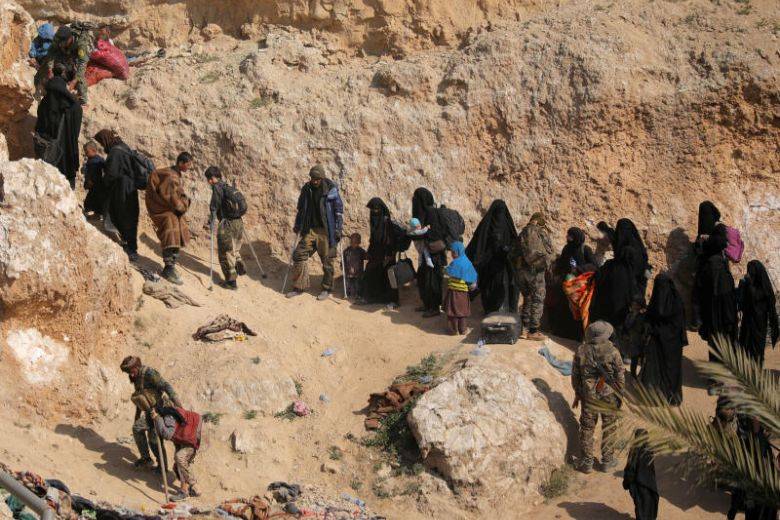 1300 ISIS fighters, families surrender in Afghanistan