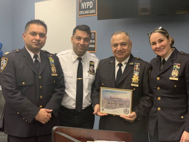 America: Pakistani-origin Officer to lead New York Police Department's volunteer force
