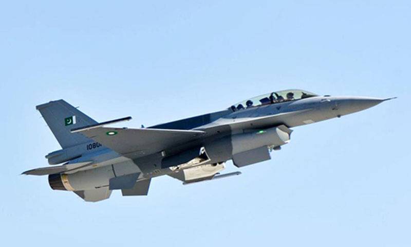 PAF aircraft crashes in Takht Bhai