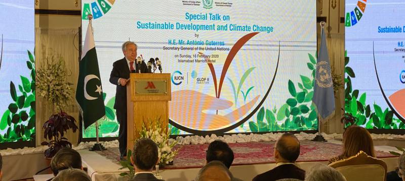 Pak-Afghan synergy can make region zone of prosperity: Guterres 