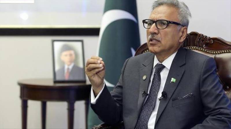 Pakistan getting stronger day by day: President Alvi 