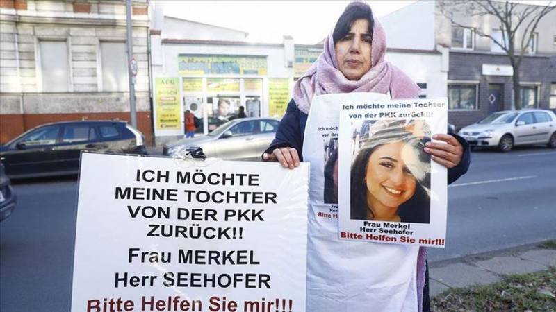 Mother protests for daughter 'kidnapped' by PKK in Germany 