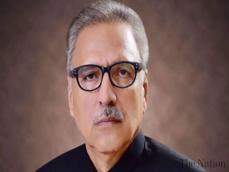 President Arif Alvi leaves for China today on two-day visit