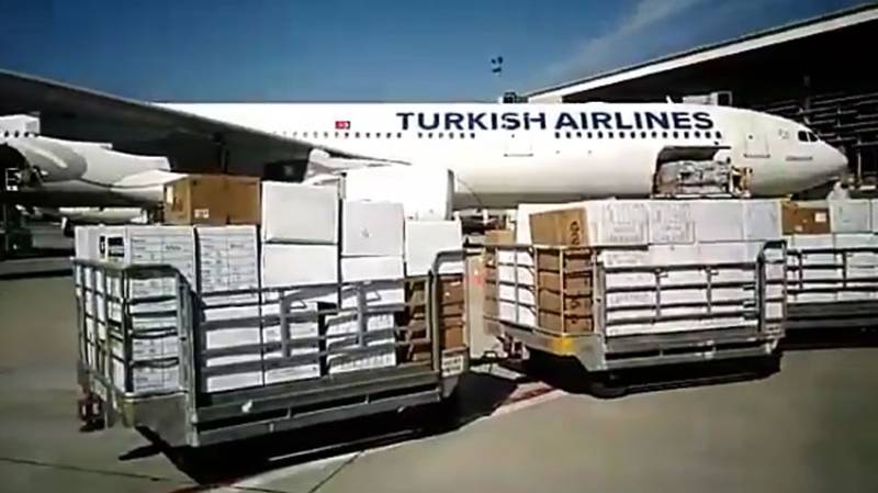 Plane carrying medical supplies from Turkey arrives in Islamabad