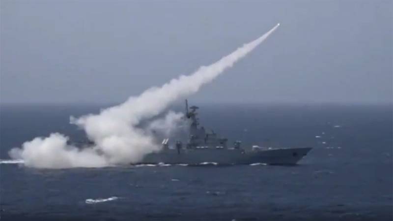 Pakistan Navy demonstrates anti-ship missile firing in Arabian Sea