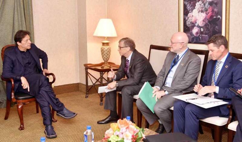 PM Imran, Bill Gates discuss latest developments regarding COVID-19, polio eradication