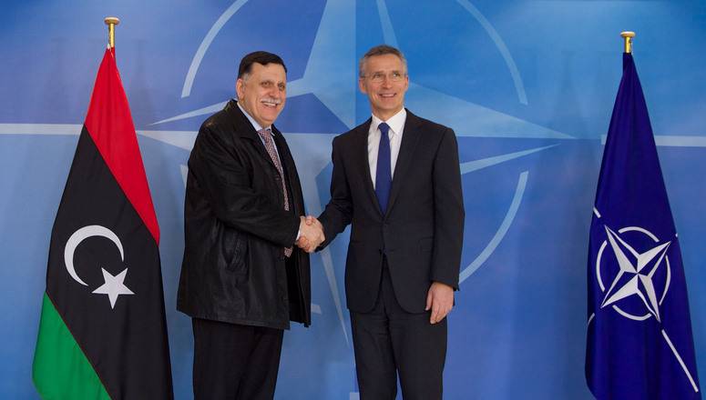 NATO chief, Libyan PM discuss Libya's security situation