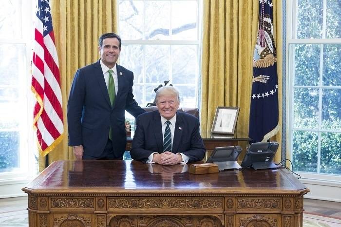 John Ratcliffe sworn in as new US Director of National Intelligence