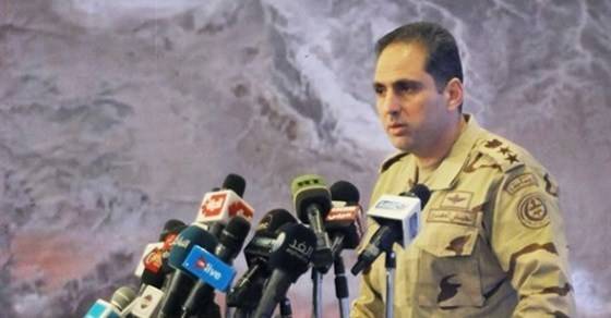 Egyptian Armed Forces eliminate 19 militants in Northern Sinai: Military Spokesman