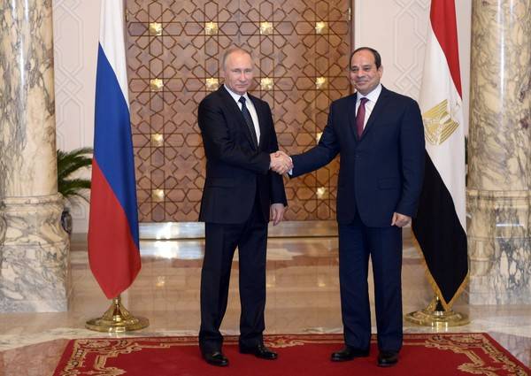 Russia supports Libyan cease-fire suggested by Egypt: Putin