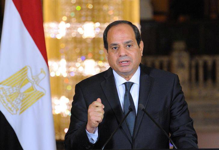 Egypt's President tells troops to be ready to fight abroad 