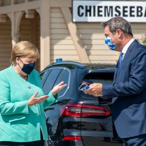 Chancellor Merkel refuses to endorse bavarian premier as successor