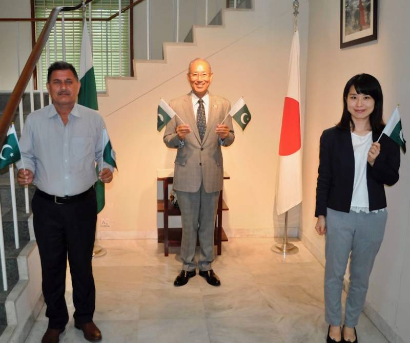 Japan Ambassador greets Pakistan on Independence Day