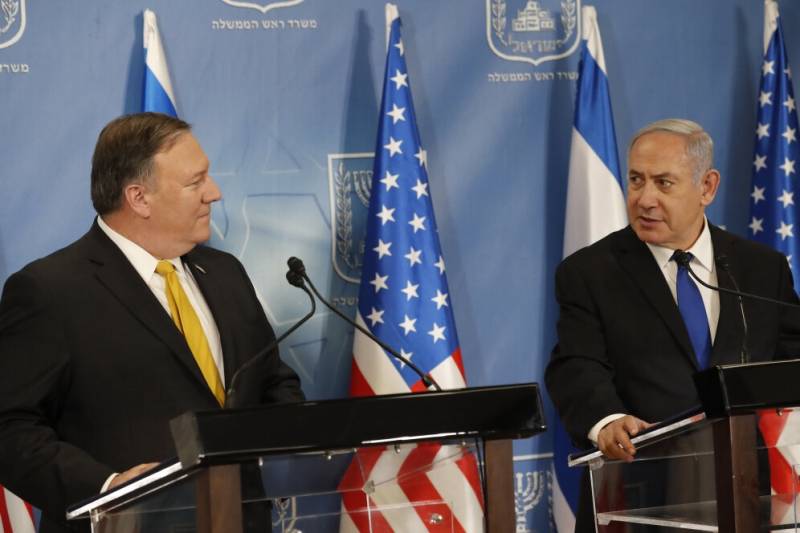 Pompeo and Netanyahu hold press conference in Jerusalem 