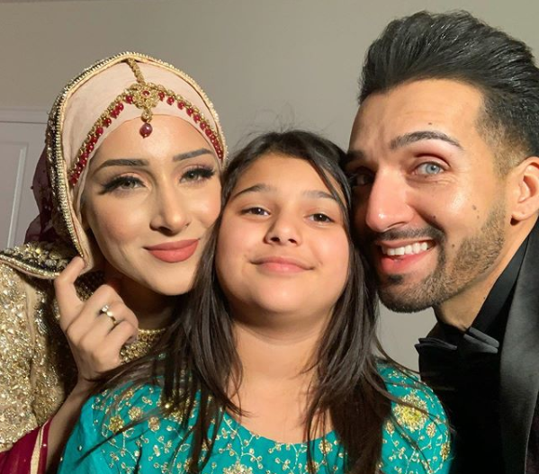 Shaam Idrees introduces his eldest daughter Dua Idrees from his previous marriage 