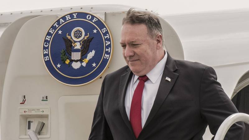 Pompeo presses Asian allies to 'be forceful' in response to China's military operations