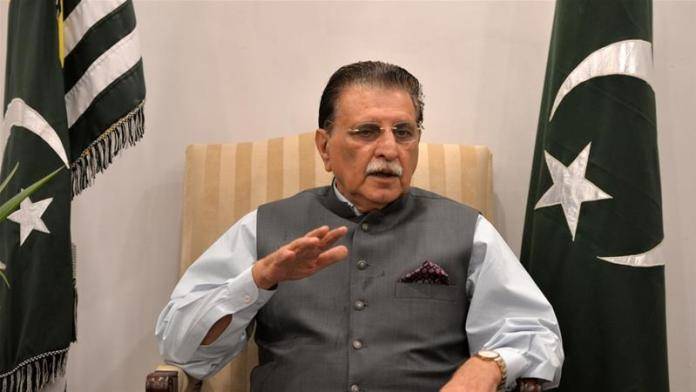 AJK PM terms settlement of Kashmir issue key to emergence of everlasting peace