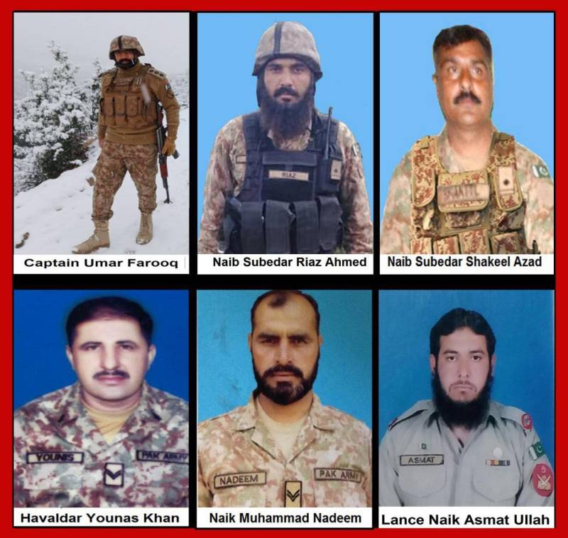 13 security personnel, 7 private guards martyred in two attacks in Ormara, North Waziristan