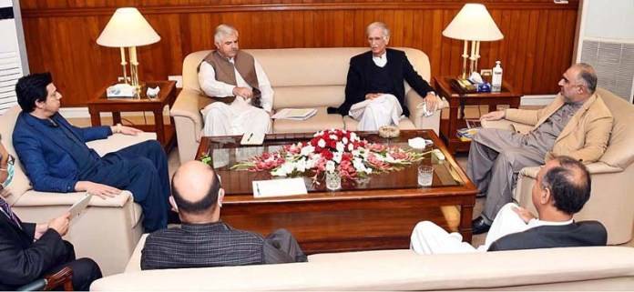 CM Khyber Pakhtunkhwa, Speaker National Assembly discuss CPEC projects