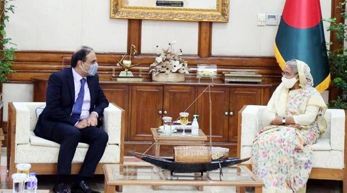 Bangladesh premier expresses 'good wishes' for Pakistan 