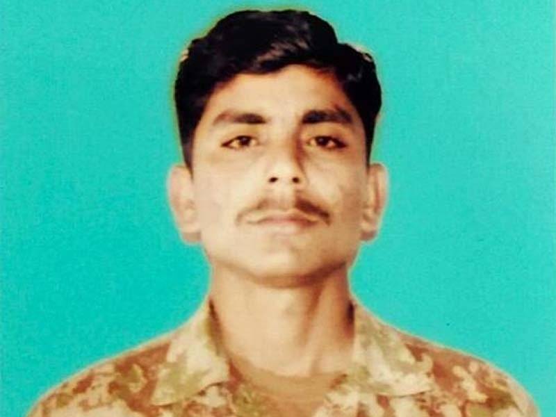 Soldier embraced martyrdom in Indian unprovoked firing along LoC