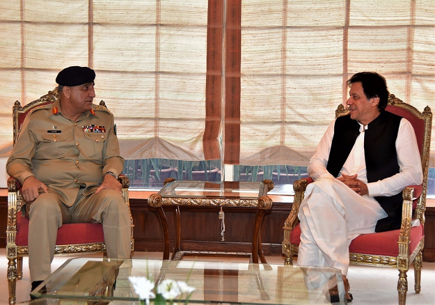 COAS Gen Bajwa calls on PM Imran Khan