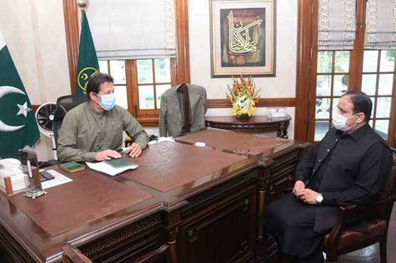 PM Imran Khan calls on Punjab CM