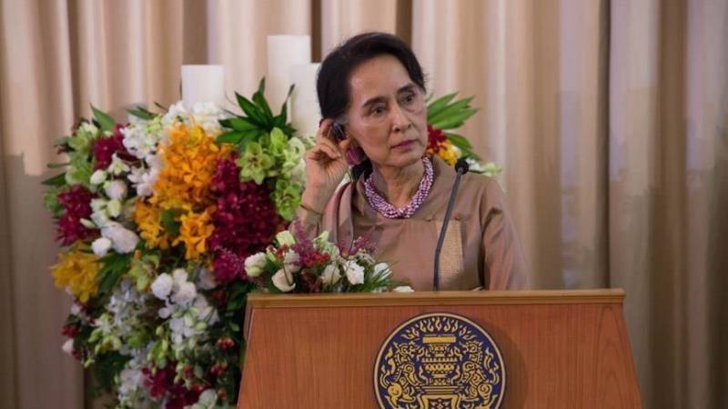 Suu Kyi accused of violating secrets law of Myanmar