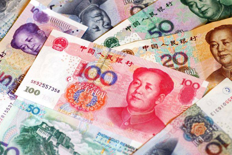 China's Yuan weakens against a basket of currencies last week