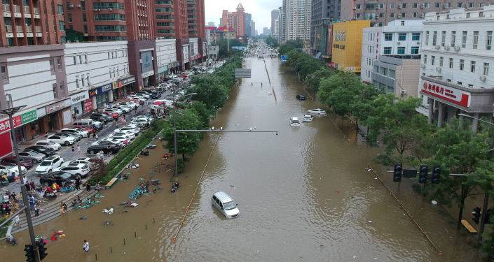 Death toll from heavy flooding in China's henan province hits 33 people, over 3 million in disaster area