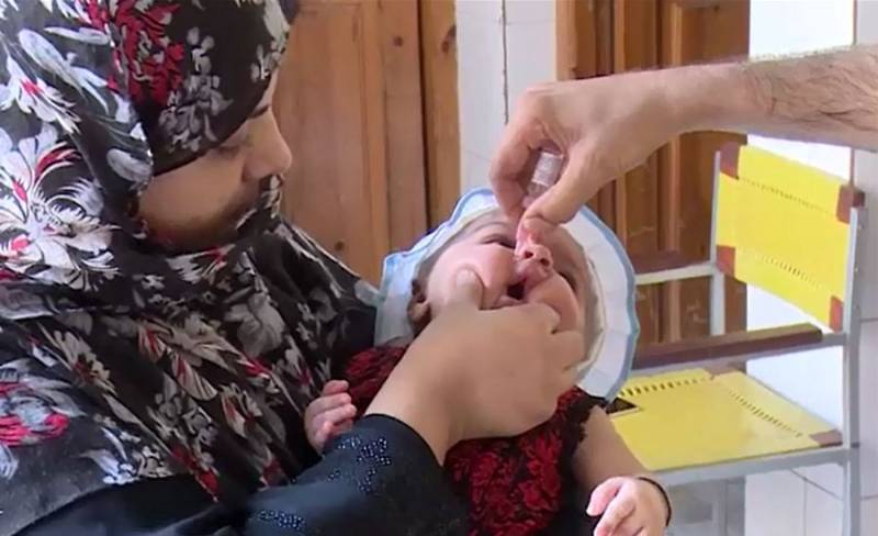 Anti-polio campaign begins in parts of Punjab, Sindh, Balochistan 