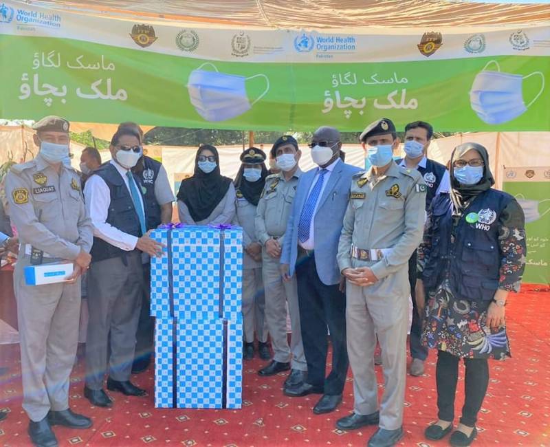 WHO unflinching efforts to promote mask wearing, raising awareness about health issues