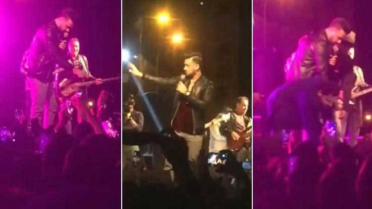 Atif Aslam walks out of concert in Islamabad, as male audience harass women