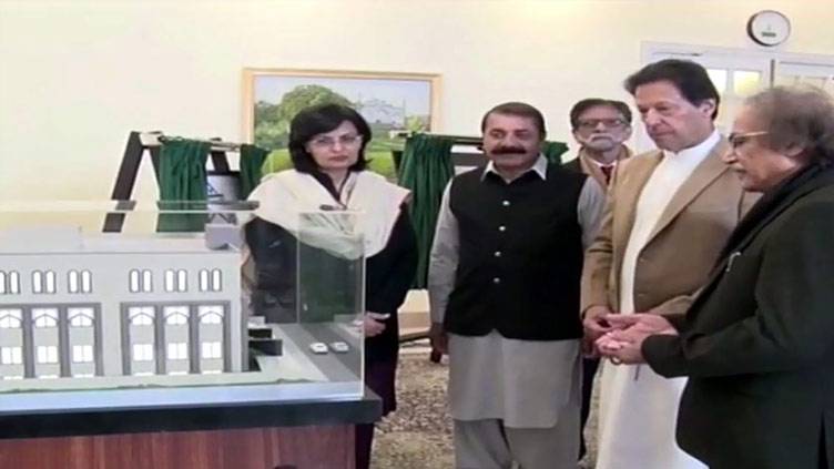 PM Imran breaks ground for new model Panagahs in Islamabad