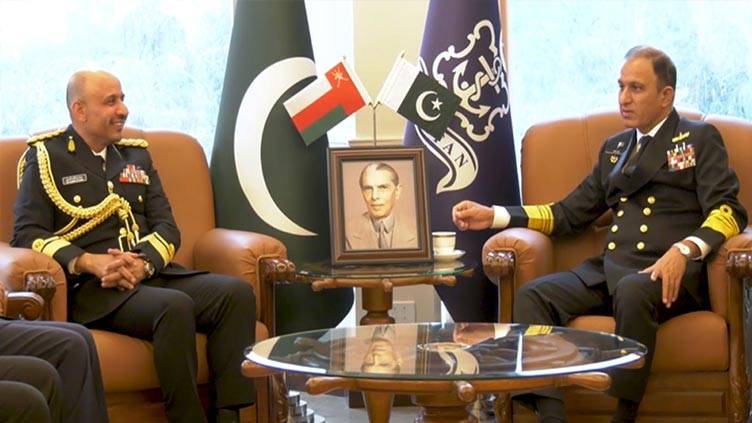 Commander Royal Navy of Oman calls on Pakistan Navy's role in maritime security